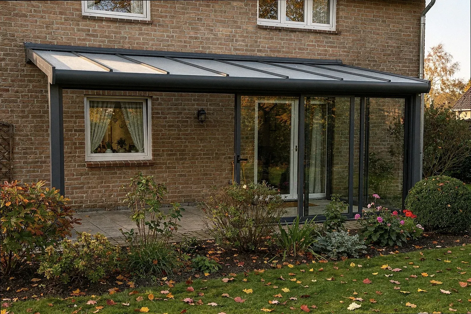 Alu-Terrassenüberdachung in Paderborn